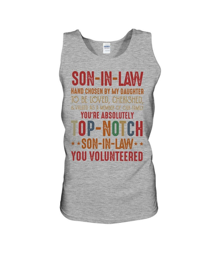 You'Re Absolutely Top Notch Vintage Gift For Son In Law Unisex Tank Top