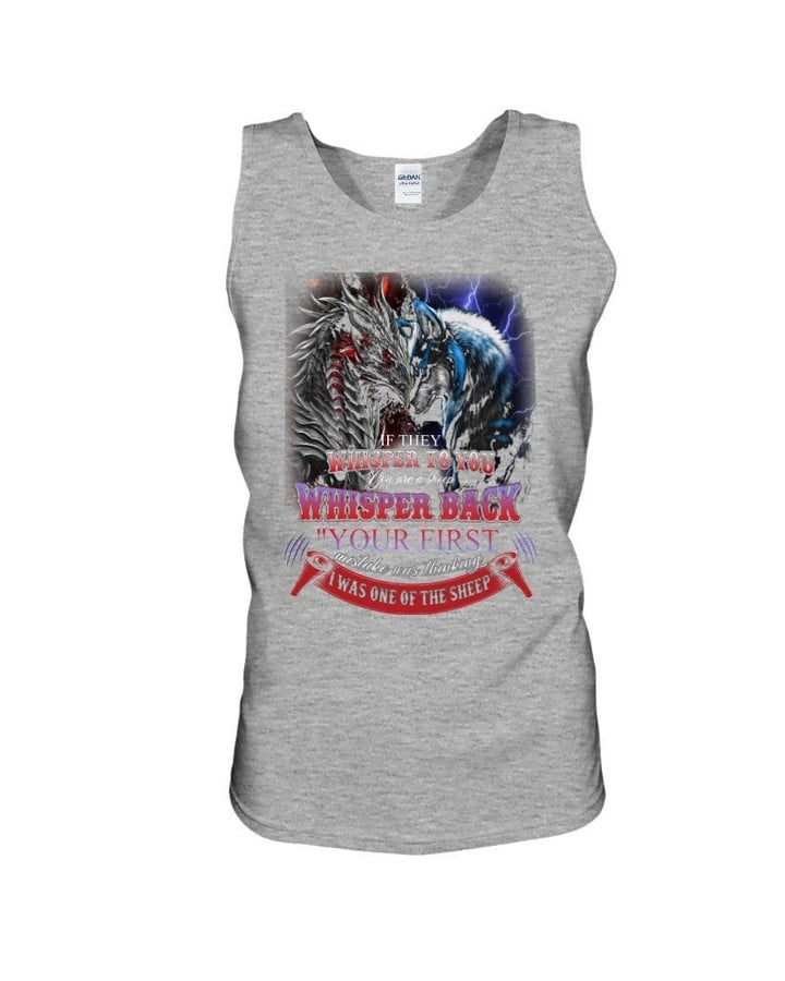 Dragon Gift For Grandson Your First Mistake Was Thinking Unisex Tank Top