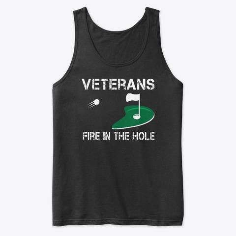 Veterans Fire In The Hole Unisex Tank Top