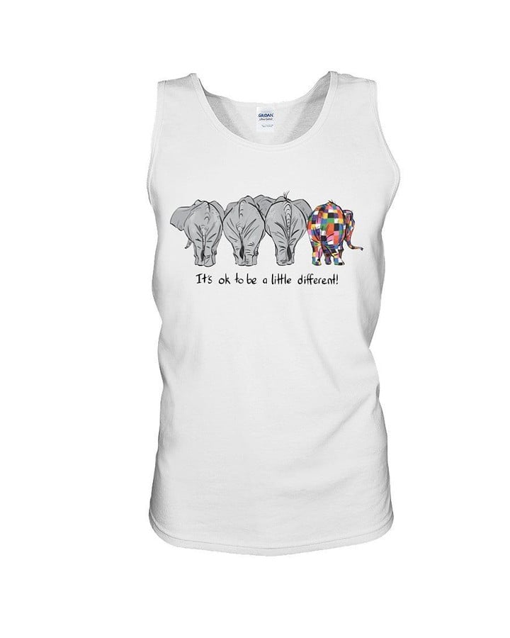 Its Ok To Be Different Elephant Limited Classic T-Shirt Unisex Tank Top