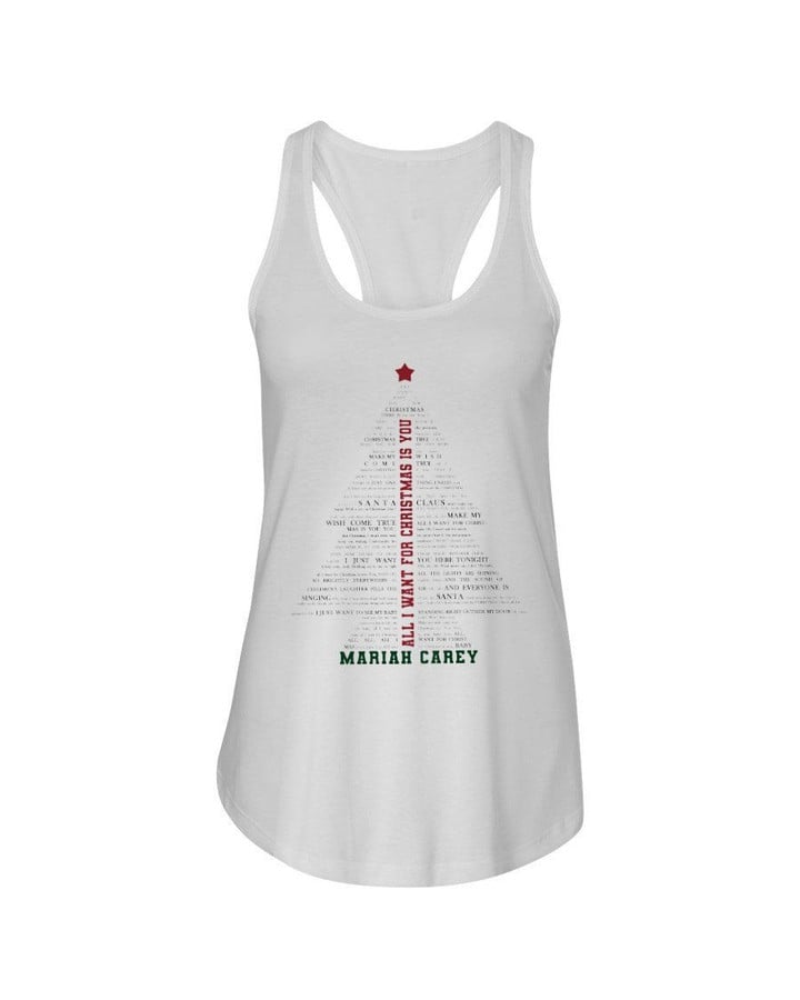 Mariah Carey - All I Want For Christmas Is You Ladies Flowy Tank