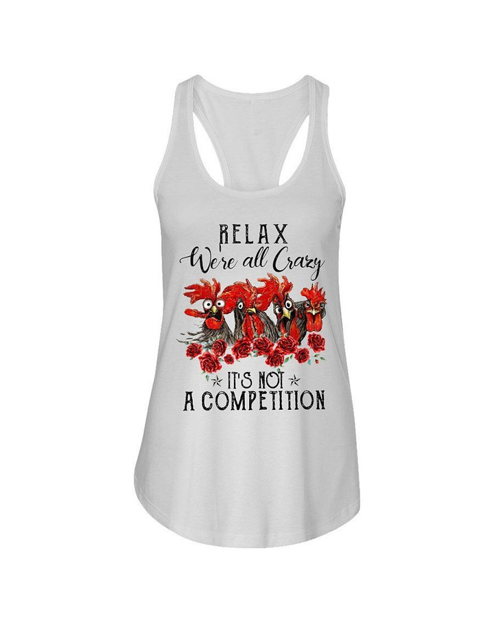 We'Re All Crazy It'S Not A Competition Limited Classic T-Shirt - Ladies Flowy Tank - Youth Tee