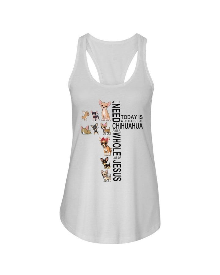 Today Is A Little Bit Of Chihuahua Ladies Flowy Tank