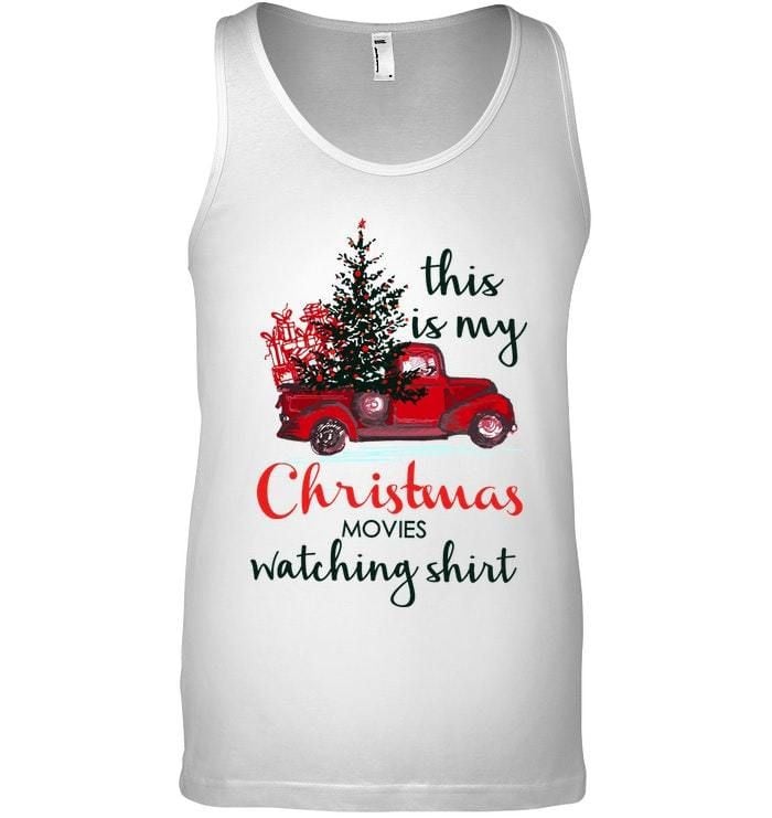 This Is My Christmas Movies Watching Shirt Unisex Tank Top