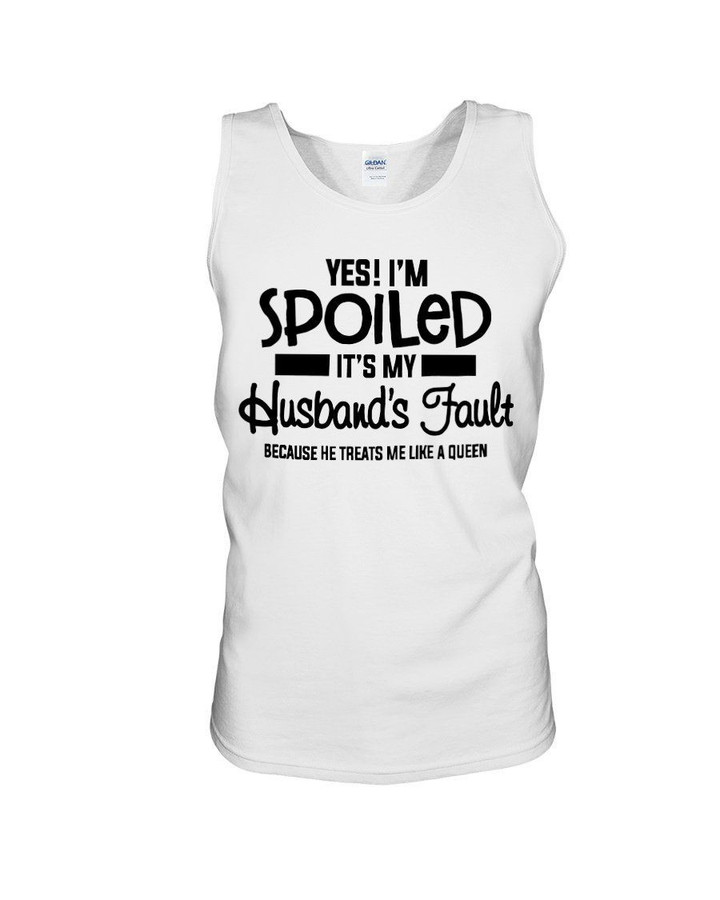 Husband Fault Treat Wife Like A Queen Unisex Tank Top