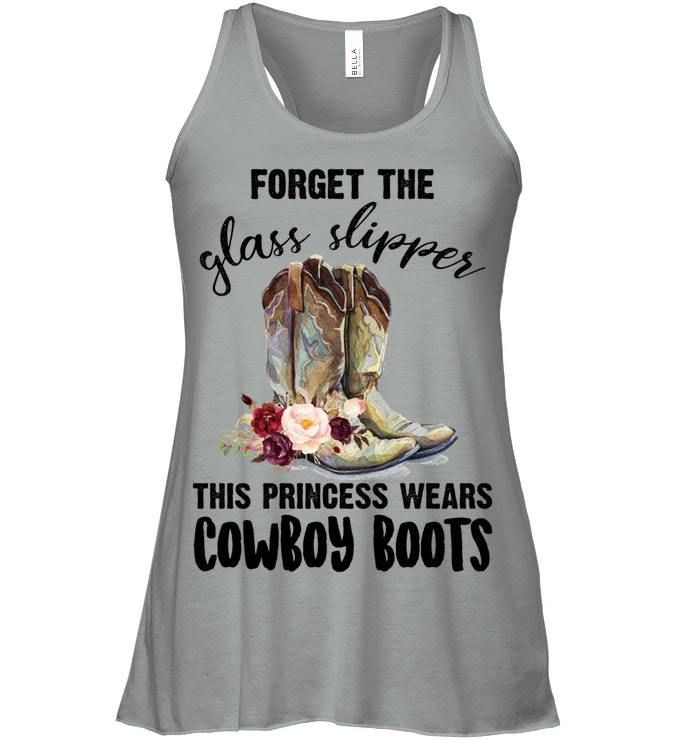 This Princess Wears Cowbpy Boots - Ladies Flowy Tank - Sweatshirt
