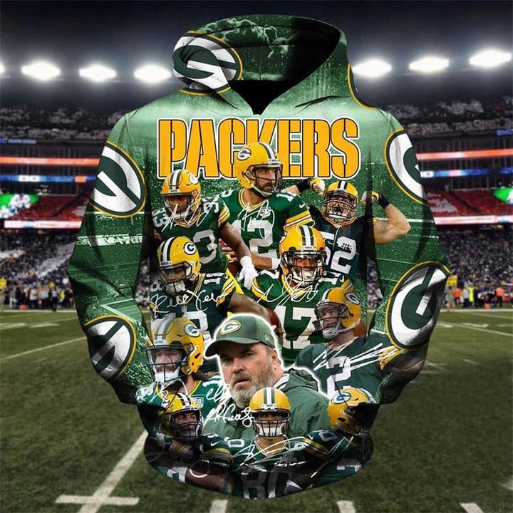 Nfl Green Bay Packers Sport Team Unisex 3D Hoodie Sweatshirt