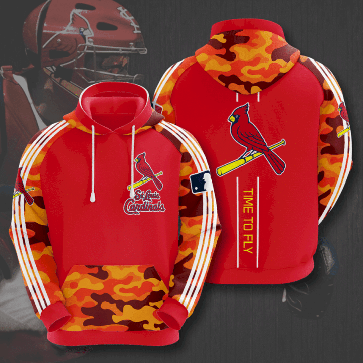 Mlb St. Louis Cardinals 3D All Over Printed Hoodie