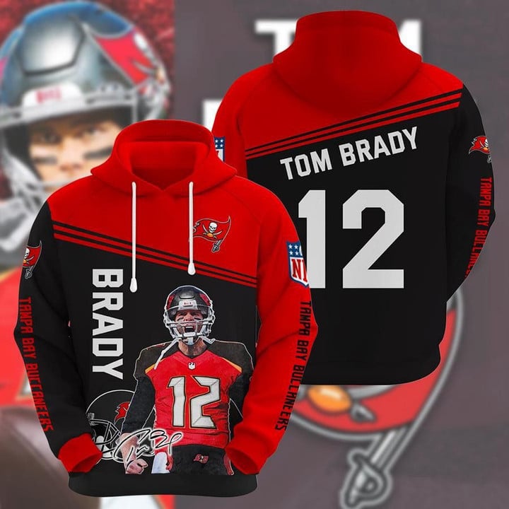 Tom Brady 2020 All Over Printed Hoodie