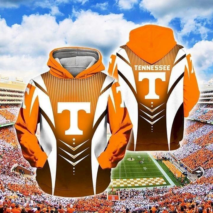 Tennessee Volunteers Football Pullover And Zippered Hoodies Custom 3D Tennessee Volunteers Graphic Printed 3D Hoodie All Over Print Hoodie For Men For Women