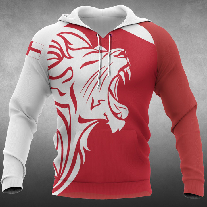 The Lion In England Unisex 3D Hoodie All Over Print Otbdl