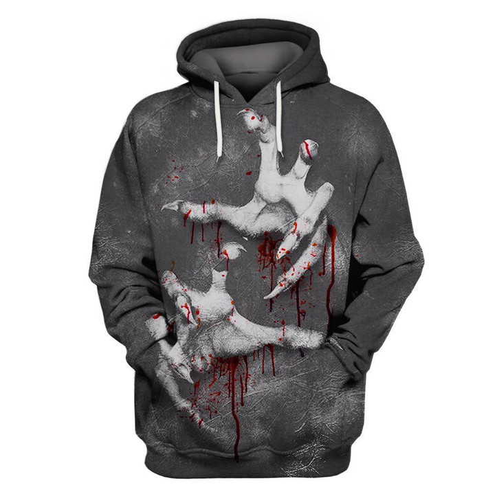 Scary Horror Hands Pullover Unisex Hoodie Bt05