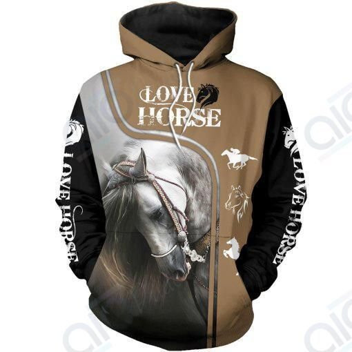 Love Horse For Men And Women Unisex Hoodies Bt04