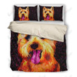 Hello Westie Cute Dog Printed Bedding Set Bedroom Decor