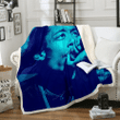 Wiz Khalifa Best Vintage - Music Vintage Art For Fans Sherpa Fleece Blanket