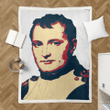 Napoleon Bonaparte - Pop Art Portraits Sherpa Fleece Blanket