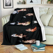 Bts Shadow Fleece Blanket Custom Blankets Weighted Blanket Large Size 60x80 Inches Blanket992