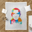 Eminem 2 Pop Art - Music Pop Art Sherpa Fleece Blanket