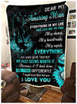 To My Man Everything In My Life Gs-Cl-Ld1111 Fleece Blanket