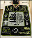 Military They Whisper We Gs-Cl-Dt1810 Fleece Blanket