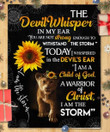 The Devil Whisper In My Ear Clm2812656S Sherpa Fleece Blanket