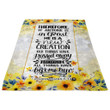 Therefore, If Anyone Is In Christ, He Is A New Creation Fleece Blanket | Adult 60X80 Inch | Youth 45X60 Inch | Colorful | Bk2181