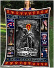 Blanket – 25Th Infantry Division – You Will Never Be Forgotten – Blanket Default