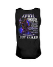 I Was Born In April My Scars Tell Me A Story Trending Unisex Tank Top