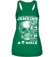 Jenkins Quote Skull Shirt Ladies Flowy Tank