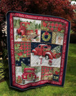 Christmas Red Truck Quilt Cicyw