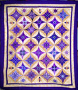 Purple Flower Quilt Cuqug