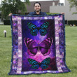 Butterfly Blankets And Throws - Huge Fantasy Butterflies Quilt Blanket - Gift Ideas For Butterfly Lovers