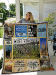 West Virginia That Place Forever In Your Heart Gift For Friends Quilt