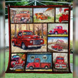 A Bc-Red Pickup Truck Quilt!
