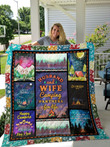 Husband And Wife, Camping Partners For Life Quilt Th677