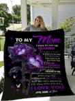 Son Gift For Mom You_Ll Always Be My Loving Mom My Hero Quilt
