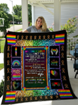Lgbt Blanket - I Want All Of My Lasts To Be With You Quilt Blanket - Gifts For Lgbt Couples
