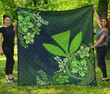 Hawaii Premium Quilt Green Hibiscus Style Bn11 Dhc28113017Dd