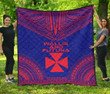 Wallis And Futuna Premium Quilt Polynesian Chief Flag Version Bn10 Dhc28113163Dd