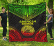 American Samoa Premium Quilt Polynesian Chief Reggae Version Bn10 Dhc28113170Dd