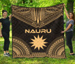 Nauru Premium Quilt Polynesian Chief Gold Version Bn10 Dhc28113262Dd