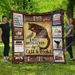 Ltr0412 Book And Cat 01 Book And Cat 0412 Quilt Dhc16122184Dd