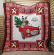 Ltr2011 Pug Happy Noel With Your Pug Quilt Dhc16123701Dd
