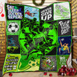 Soccer Is My Life Quilt Nh256 