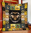 Premium Honey Bee All Over Printed Quilt Tn07121006