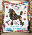 Poodle Dog- Forever A Dog Groomer Quilt