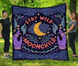 Stay Wild Moonchild Hippie Quilt W230808