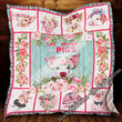 Life Is Better With Pigs Around Quilt 