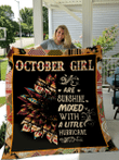 Gift For October Girls Quilt W170910