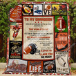 To My Grandson, American Football Quilt